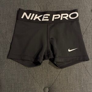 Girls Nike Pro shorts